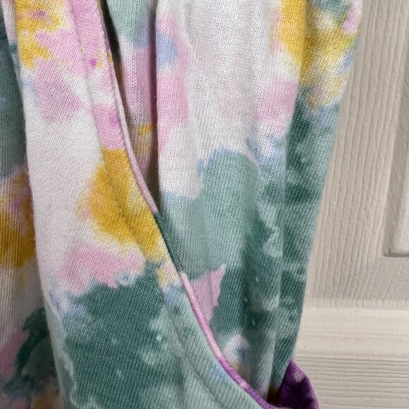 Cat & Jack Cream Tie Dye Dress - Picture 3 of 9